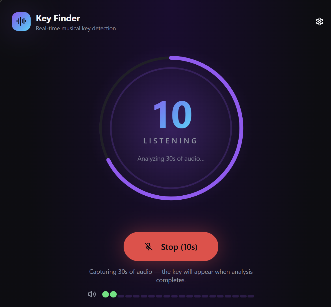 Key-Finder app screenshot